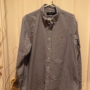 Ralph Lauren blue and white shirt